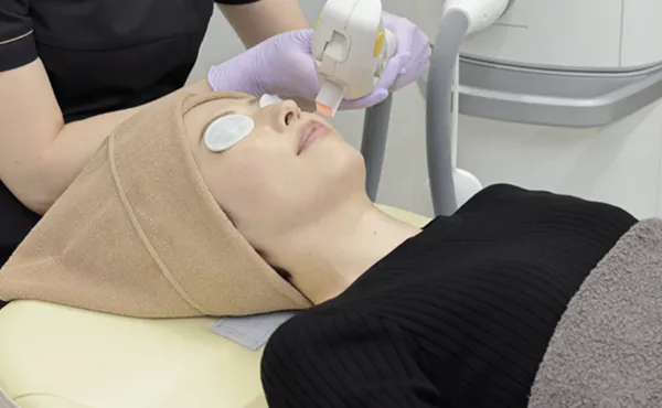 美容医療　治療の様子