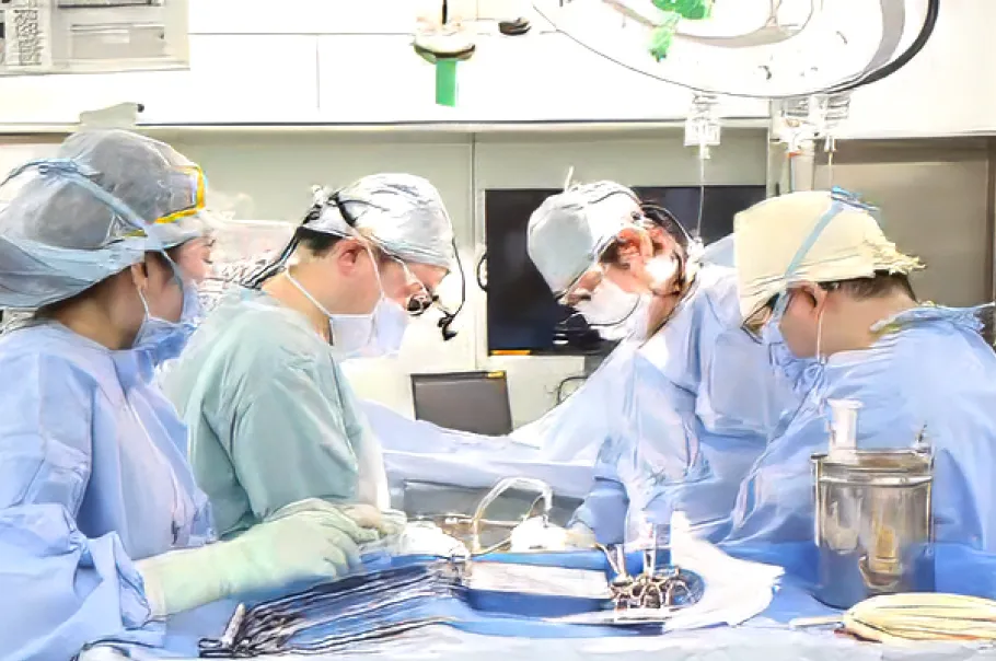 藤田医科大学病院での手術の様子