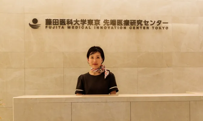 受付とコンシェルジュの写真